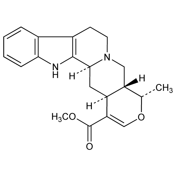 Graphical representation of Raubasine