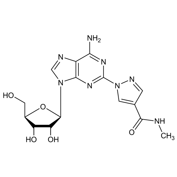 Graphical representation of Regadenoson