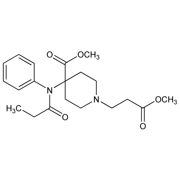 Graphical representation of Remifentanil