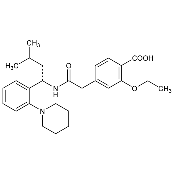 Graphical representation of Repaglinide