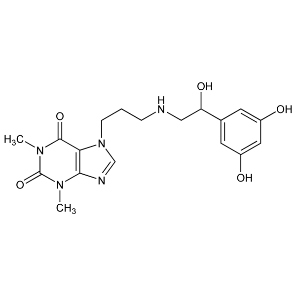 Graphical representation of Reproterol