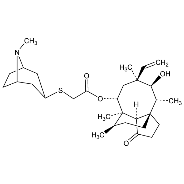 Graphical representation of Retapamulin