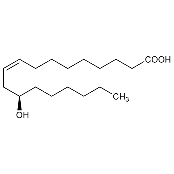 Graphical representation of Ricinoleic Acid