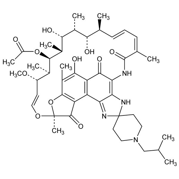 Graphical representation of Rifabutin