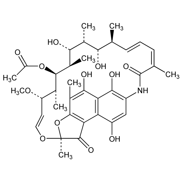 Graphical representation of Rifamycin SV