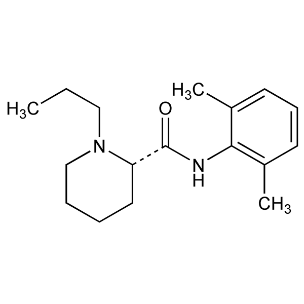 Graphical representation of Ropivacaine