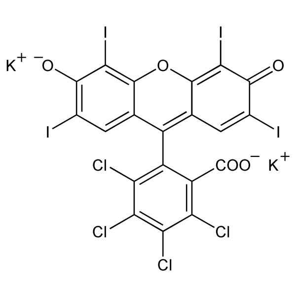 Graphical representation of Rose Bengal