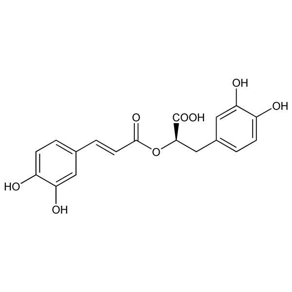 Graphical representation of Rosmarinic Acid