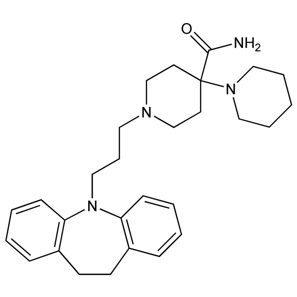 Graphical representation of Carpipramine