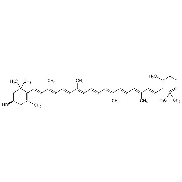 Graphical representation of Rubixanthin