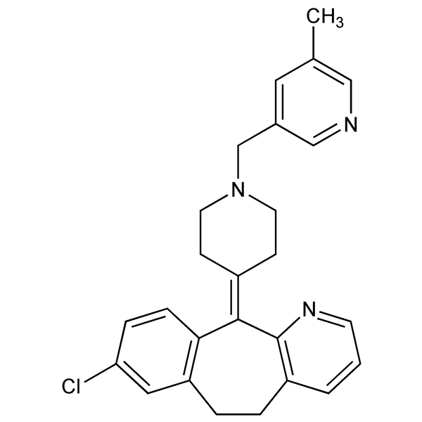 Graphical representation of Rupatadine