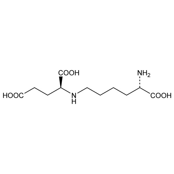 Graphical representation of L-Saccharopine