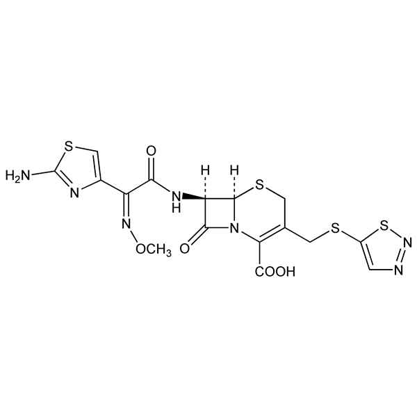 Graphical representation of Cefuzonam