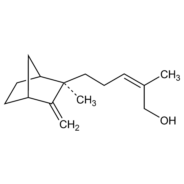 Graphical representation of β-Santalol