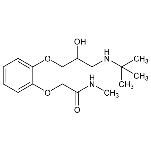 Graphical representation of Cetamolol