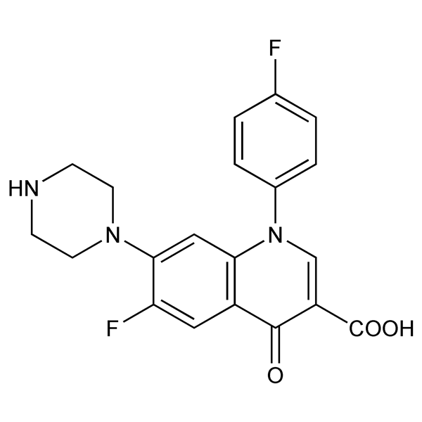 Graphical representation of Sarafloxacin