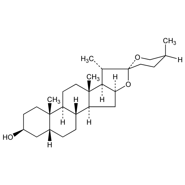 Graphical representation of Sarsasapogenin