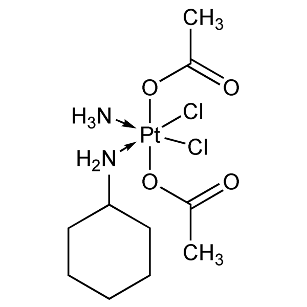 Graphical representation of Satraplatin