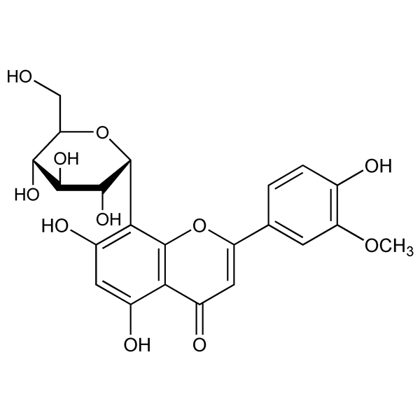 Graphical representation of Scoparin