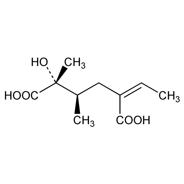 Graphical representation of Senecic Acid