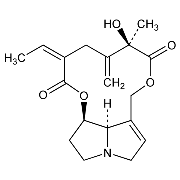 Graphical representation of Seneciphylline