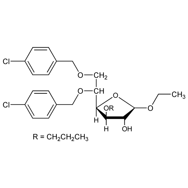 Graphical representation of Clobenoside