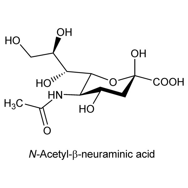 Graphical representation of Sialic Acids