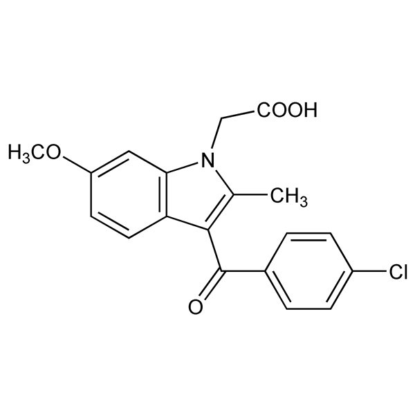 Graphical representation of Clometacin