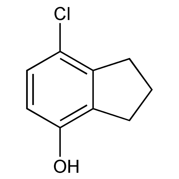 Graphical representation of Chlorindanol