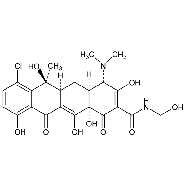 Graphical representation of Clomocycline