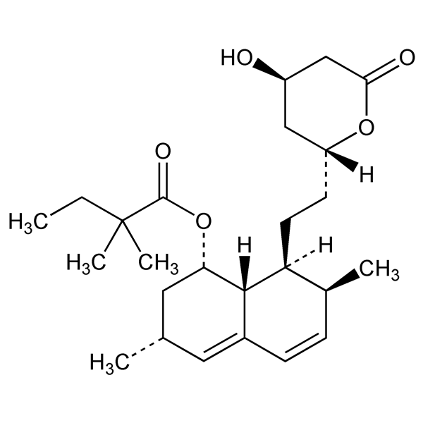 Graphical representation of Simvastatin