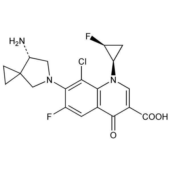 Graphical representation of Sitafloxacin