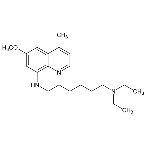 Graphical representation of Sitamaquine