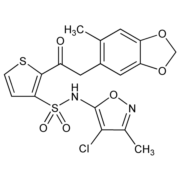 Graphical representation of Sitaxsentan