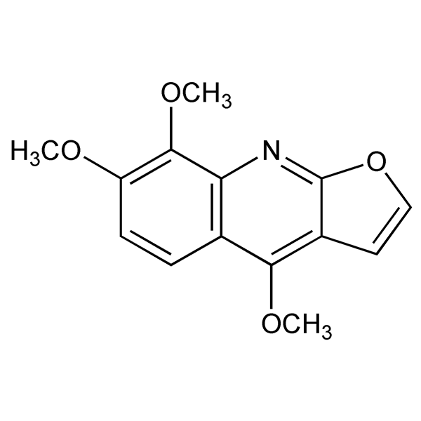 Graphical representation of Skimmianine