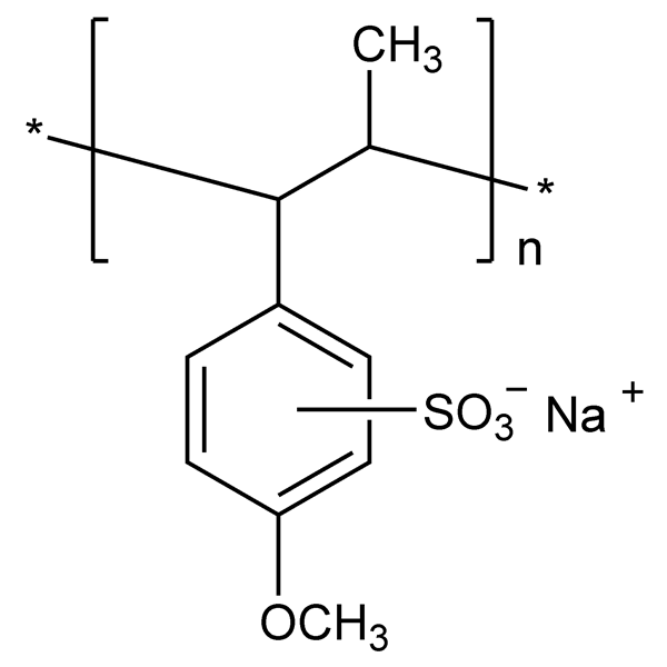 Graphical representation of Sodium Polyanethole Sulfonate