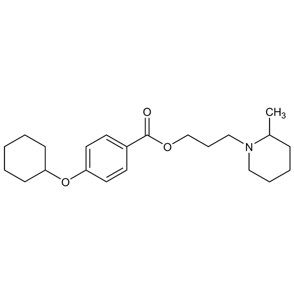 Graphical representation of Cyclomethycaine