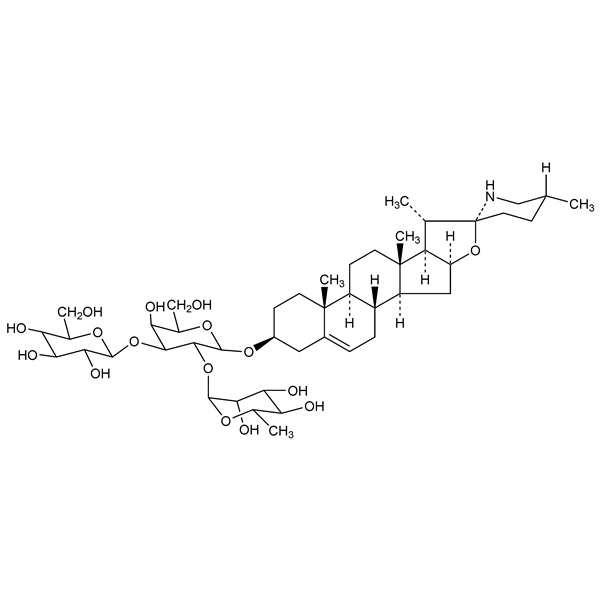 Graphical representation of Solasonine