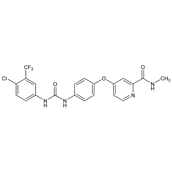 Graphical representation of Sorafenib