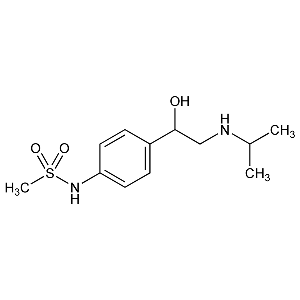 Graphical representation of Sotalol