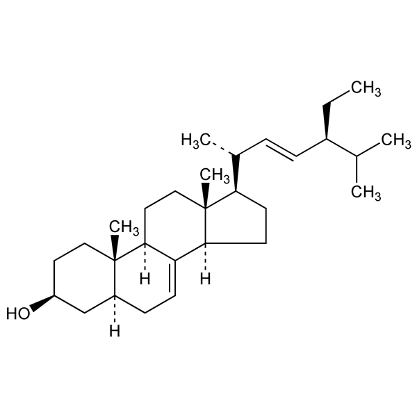 Graphical representation of α-Spinasterol