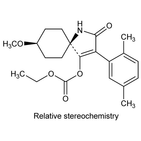 Graphical representation of Spirotetramat