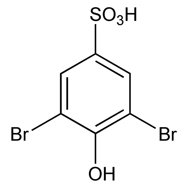 Graphical representation of 3,5-Dibromo-4-hydroxybenzenesulfonic Acid