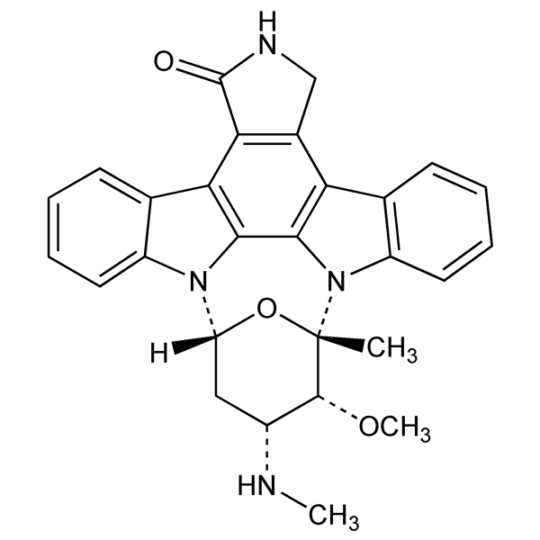 Graphical representation of Staurosporine