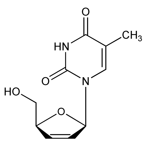 Graphical representation of Stavudine