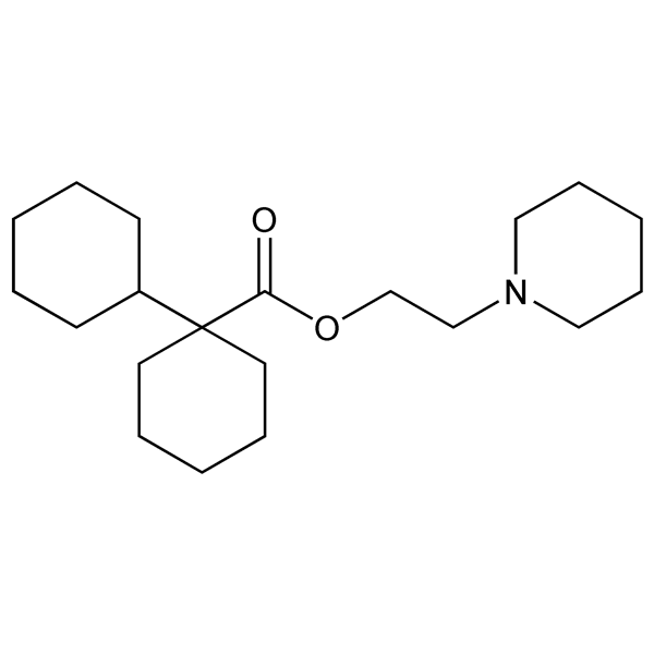 Graphical representation of Dihexyverine