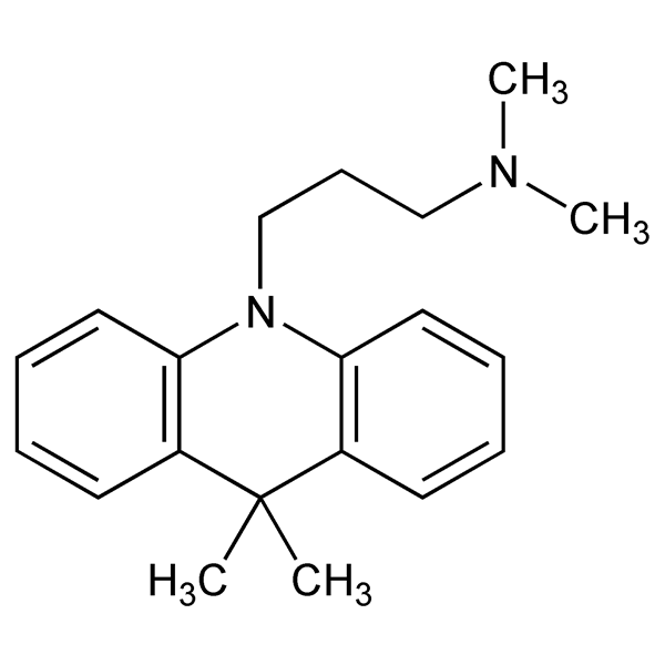 Graphical representation of Dimetacrine