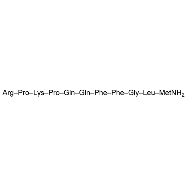 Graphical representation of Substance P