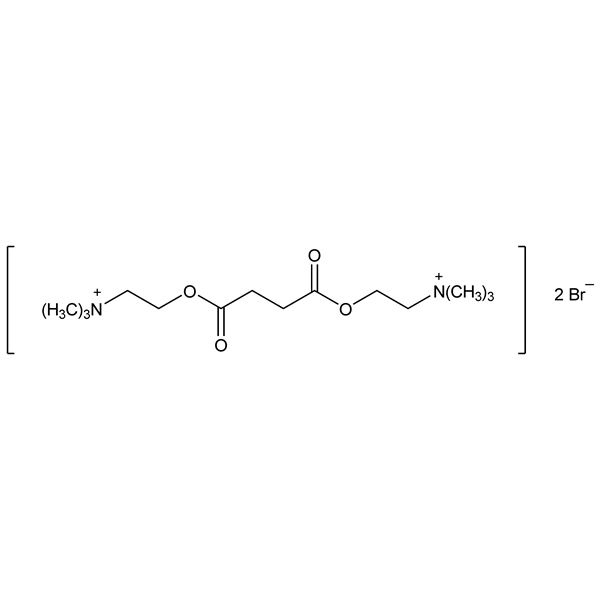 Graphical representation of Succinylcholine Bromide