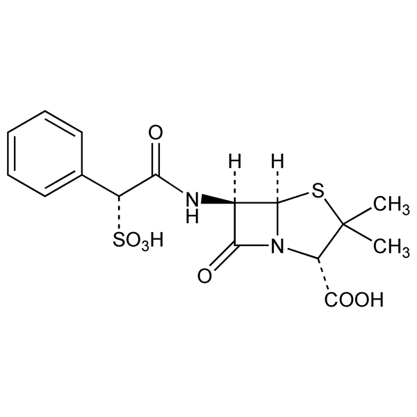 Graphical representation of Sulbenicillin